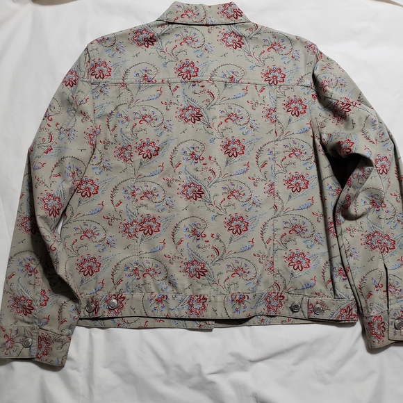 Pendleton Women's Tan Patterned Jean Jacket - Picture 3 of 6